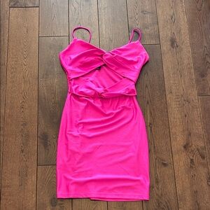 Windsor Hot Pink Mini Dress